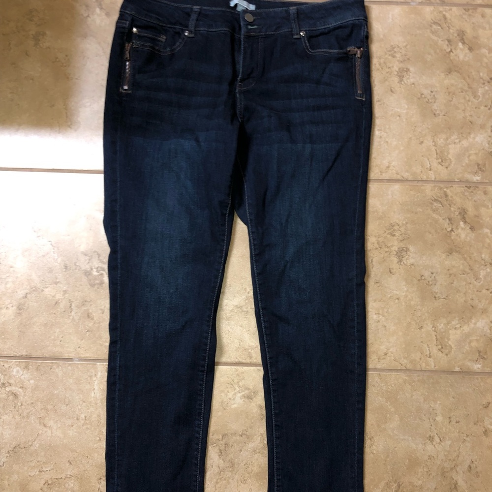 Crop Jeans. Size 12 short. Fits like a 14-16